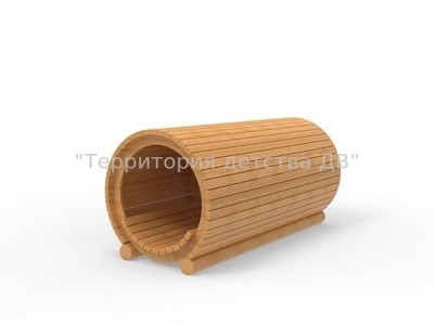 Тоннель деревянный